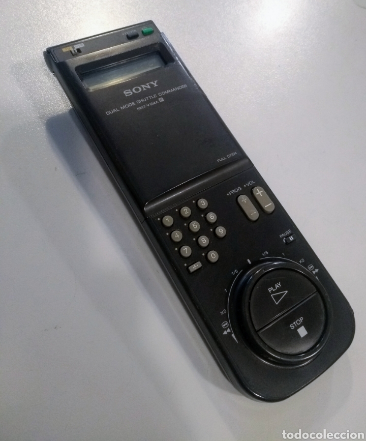 Segunda mano: Mando a distancia SONY TV-VTR RMT-V104A Mode Shuttle Commander - Foto 1