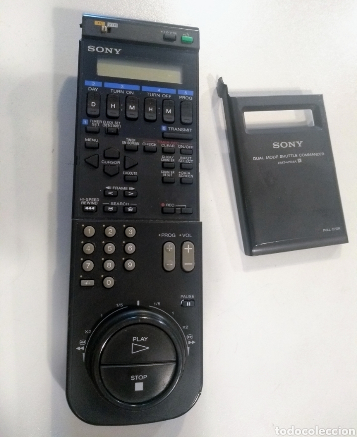 Segunda mano: Mando a distancia SONY TV-VTR RMT-V104A Mode Shuttle Commander - Foto 2