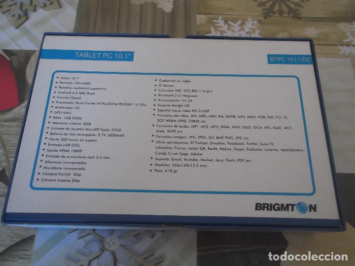 Segunda mano: TABLET BRIGMTON BTPC 1011-DC - 10.1 - 8GB NEGRO. - Foto 2