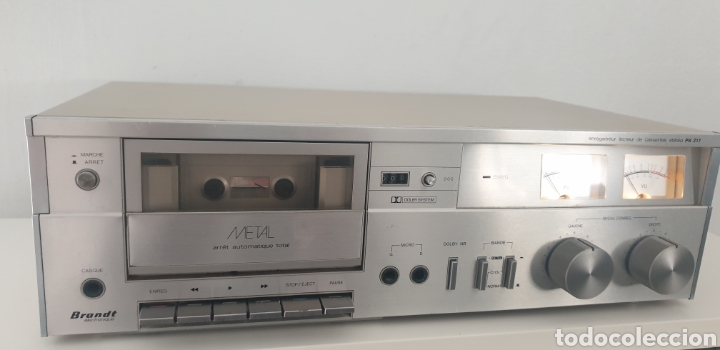 Segunda mano: BRANDT Cassette st&eacute;reo PK 217 - Foto 3