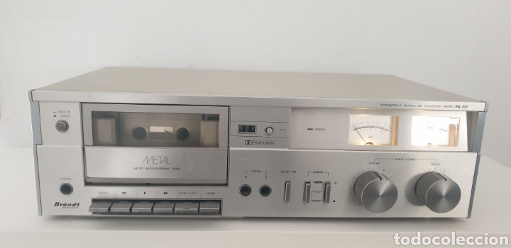 Segunda mano: BRANDT Cassette st&eacute;reo PK 217 - Foto 5