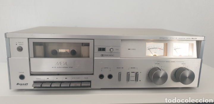 Segunda mano: BRANDT Cassette st&eacute;reo PK 217 - Foto 1