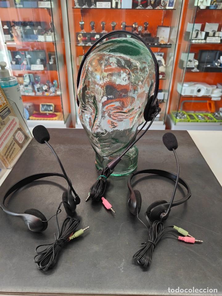 Segunda mano: Auriculares PC 3 unidades - Foto 1