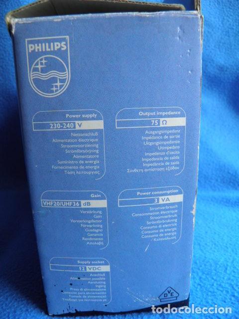 Segunda mano: Antena TV autoamplificada interior Philips - Foto 4