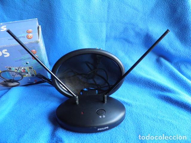 Segunda mano: Antena TV autoamplificada interior Philips - Foto 5