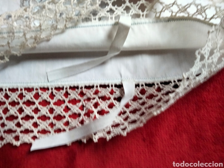 Segunda mano: Juego Sabanas hilo y bordado de bolillo - Foto 7