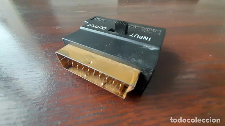 Segunda mano: Adaptador convertidor de Euroconector a 3 RCA hembra audio y video, con interruptor E/S - Foto 2