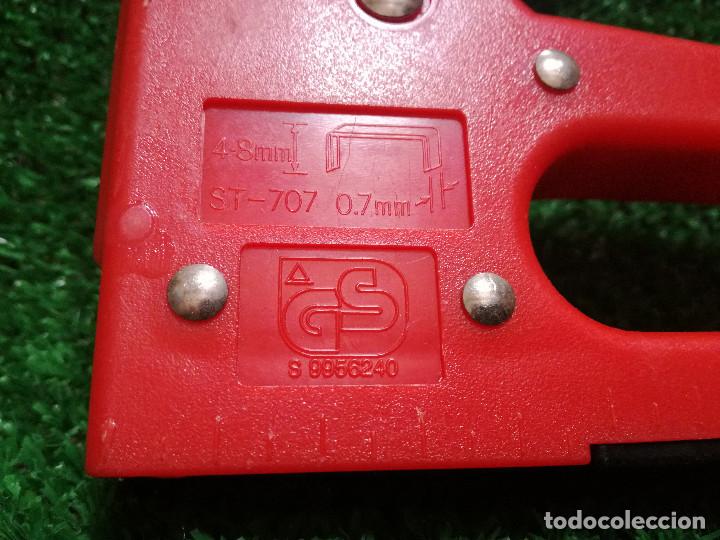 Segunda mano: GRAPADORA PISTOLA DE MANO - MARCA GS (FUNCIONA) - HERRAMIENTA - Foto 6