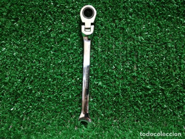 Segunda mano: LLAVE PLANA COMBINADA CARRACA ARTICULADA - TOP CRAFT 10 (10mm ) - HERRAMIENTA - Foto 1