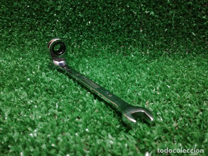 Segunda mano: LLAVE PLANA COMBINADA CARRACA ARTICULADA - TOP CRAFT 10 (10mm ) - HERRAMIENTA - Foto 5