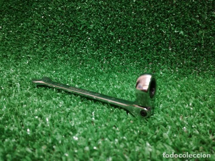 Segunda mano: LLAVE PLANA COMBINADA CARRACA ARTICULADA - TOP CRAFT 10 (10mm ) - HERRAMIENTA - Foto 6