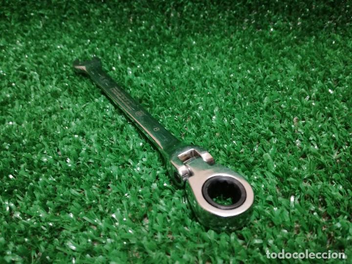 Segunda mano: LLAVE PLANA COMBINADA CARRACA ARTICULADA - TOP CRAFT 10 (10mm ) - HERRAMIENTA - Foto 9