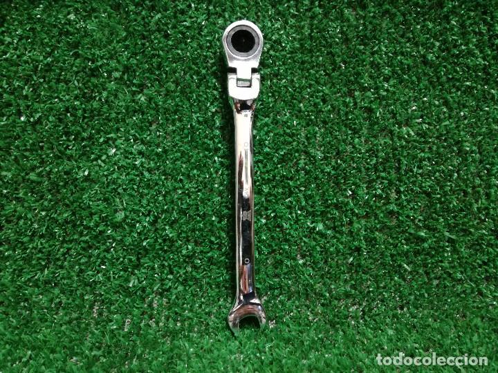 Segunda mano: LLAVE PLANA COMBINADA CARRACA ARTICULADA - TOP CRAFT 8 (8mm ) - HERRAMIENTA - Foto 1