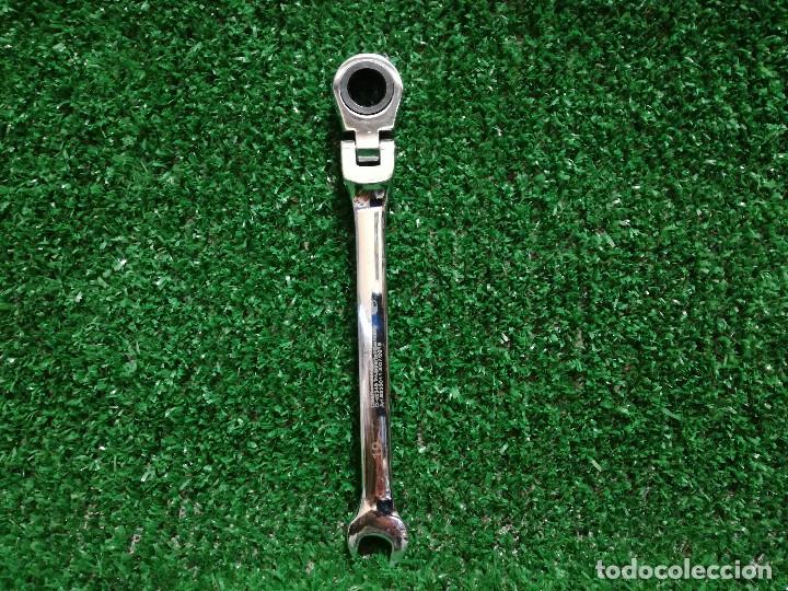 Segunda mano: LLAVE PLANA COMBINADA CARRACA ARTICULADA - TOP CRAFT 8 (8mm ) - HERRAMIENTA - Foto 2