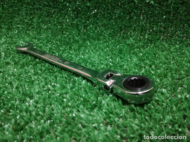 Segunda mano: LLAVE PLANA COMBINADA CARRACA ARTICULADA - TOP CRAFT 8 (8mm ) - HERRAMIENTA - Foto 8