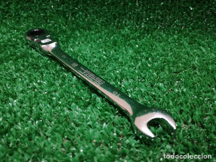 Segunda mano: LLAVE PLANA COMBINADA CARRACA ARTICULADA - TOP CRAFT 8 (8mm ) - HERRAMIENTA - Foto 10