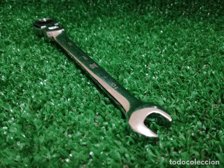 Segunda mano: LLAVE PLANA COMBINADA CARRACA ARTICULADA - TOP CRAFT 8 (8mm ) - HERRAMIENTA - Foto 11