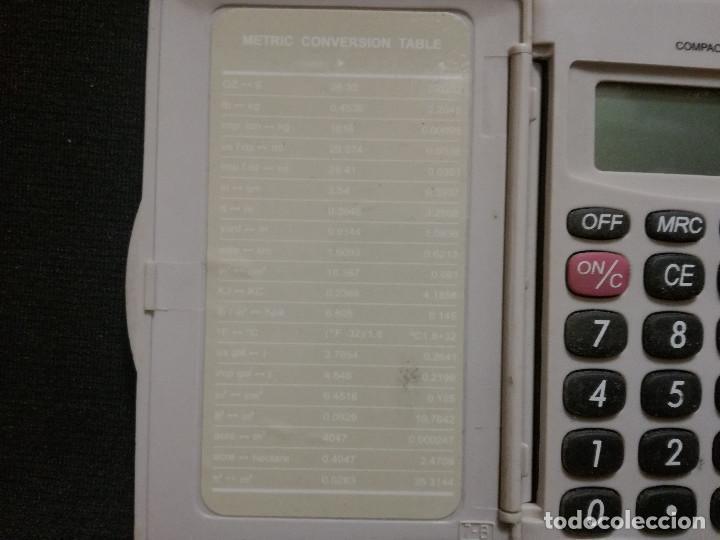 Segunda mano: CALCULADORA COMPACT HC132 (FUNCIONANDO) - Foto 4