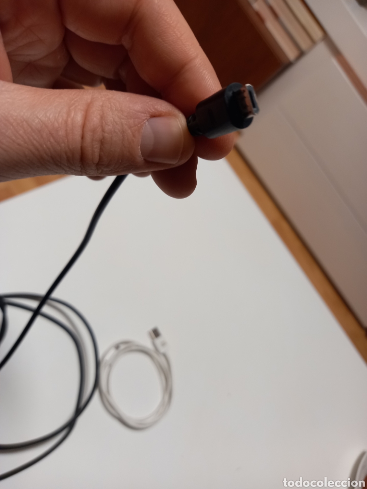 Segunda mano: Cable conexi&oacute;n USB a micro usb 6 disponibles - Foto 2