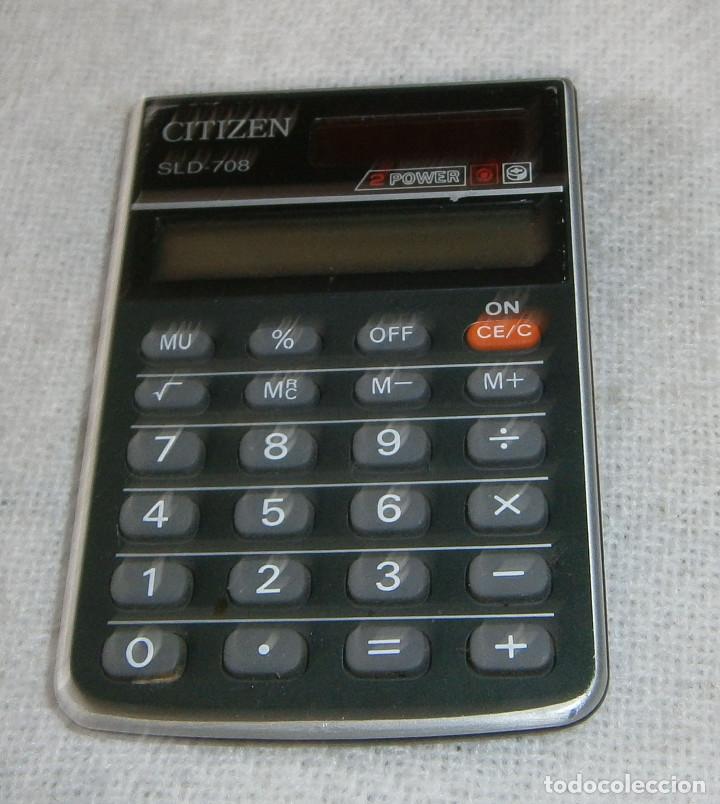 Segunda mano: calculadora citizen SLD-708 - Foto 1