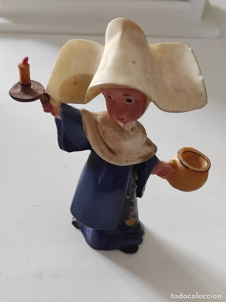 Segunda mano: Figura yeso pintado - Foto 1
