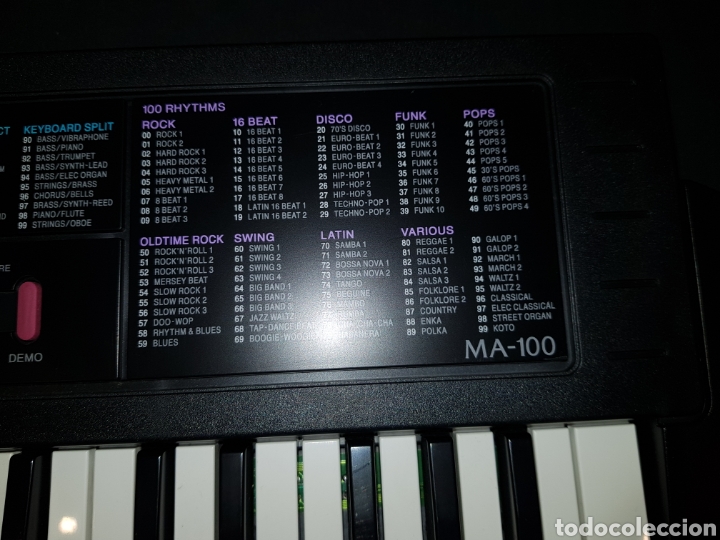 Segunda mano: Casio MA-100 Teclado Electr&oacute;nico Electronic Keyboard - Foto 6