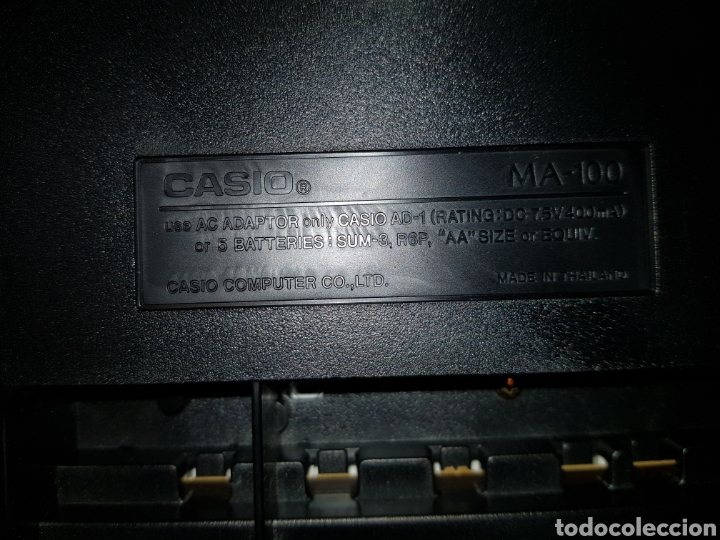 Segunda mano: Casio MA-100 Teclado Electr&oacute;nico Electronic Keyboard - Foto 8