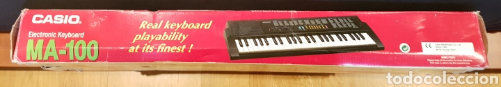 Segunda mano: Casio MA-100 Teclado Electr&oacute;nico Electronic Keyboard - Foto 15