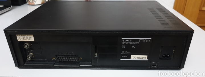 Segunda mano: VIDEO SONY MOD. SLV-E10IT VHS A&Ntilde;O 1985/87 - Foto 6