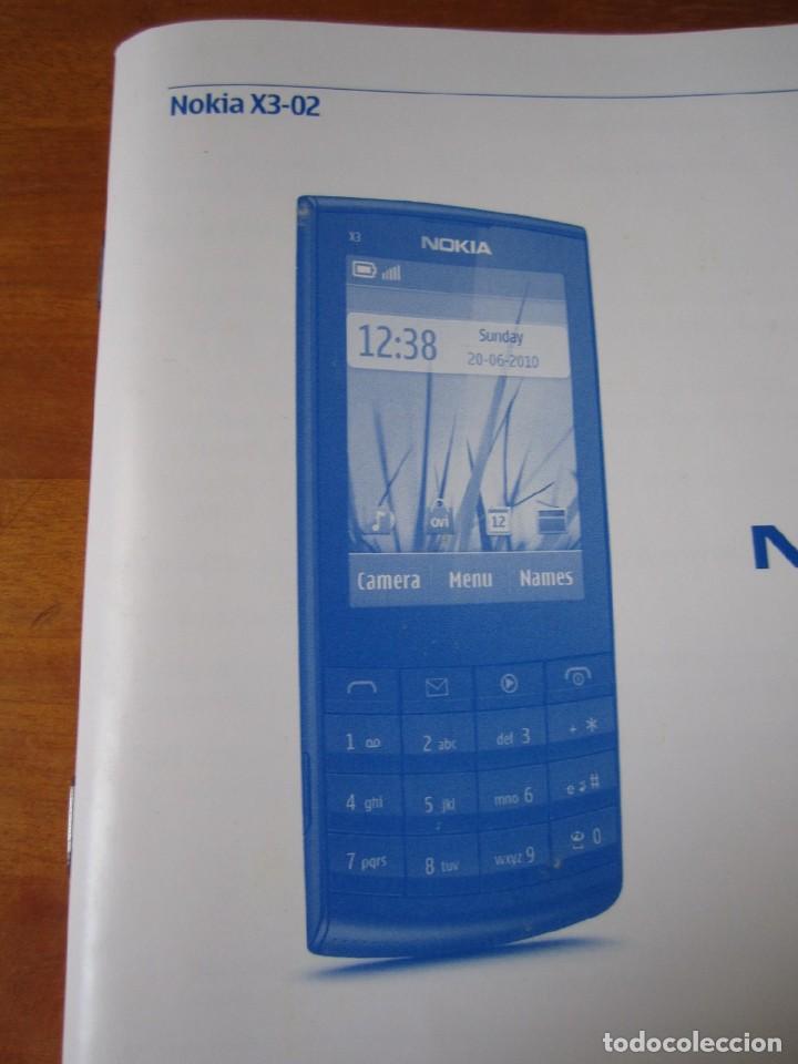 Segunda mano: Manual Original Nokia X3-02 - Foto 2
