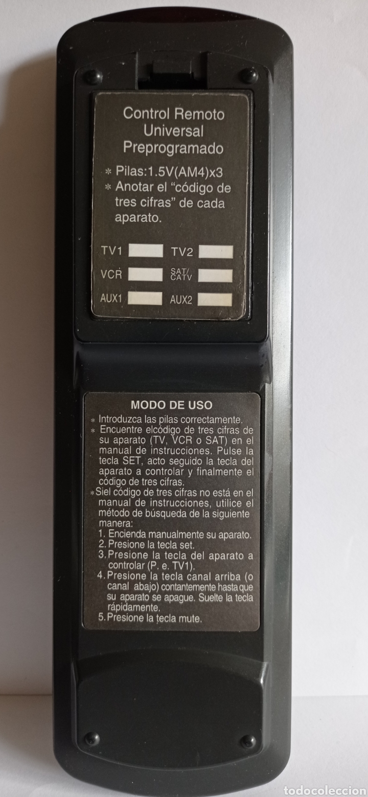 Segunda mano: MANDO A DISTANCIA / UNIVERSAL / PARA TV / MARCA MGM - RC 6 / FUNCIONANDO - Foto 3