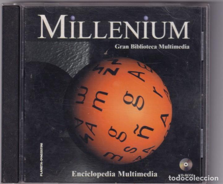 Segunda mano: CD-ROM DE LA GRAN BIBLIOTECA MULTIMEDIA MILLENIUM - Enciclopedia Multimedia - - Foto 1