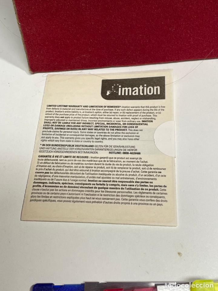 Segunda mano: LOTE 10 DISKETTES IMATIONNUEVOS SIN USO CON CAJA ORIGINAL - Foto 2