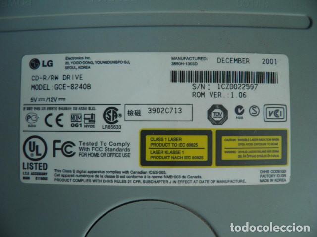 Segunda mano: Regrabadora CD LG GCE-8240B - Foto 4