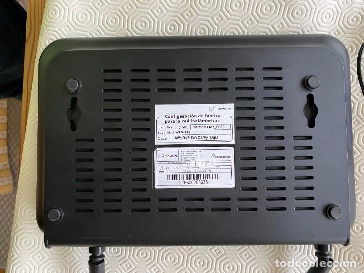 Segunda mano: Router fibra &oacute;ptica Movistar - Foto 2