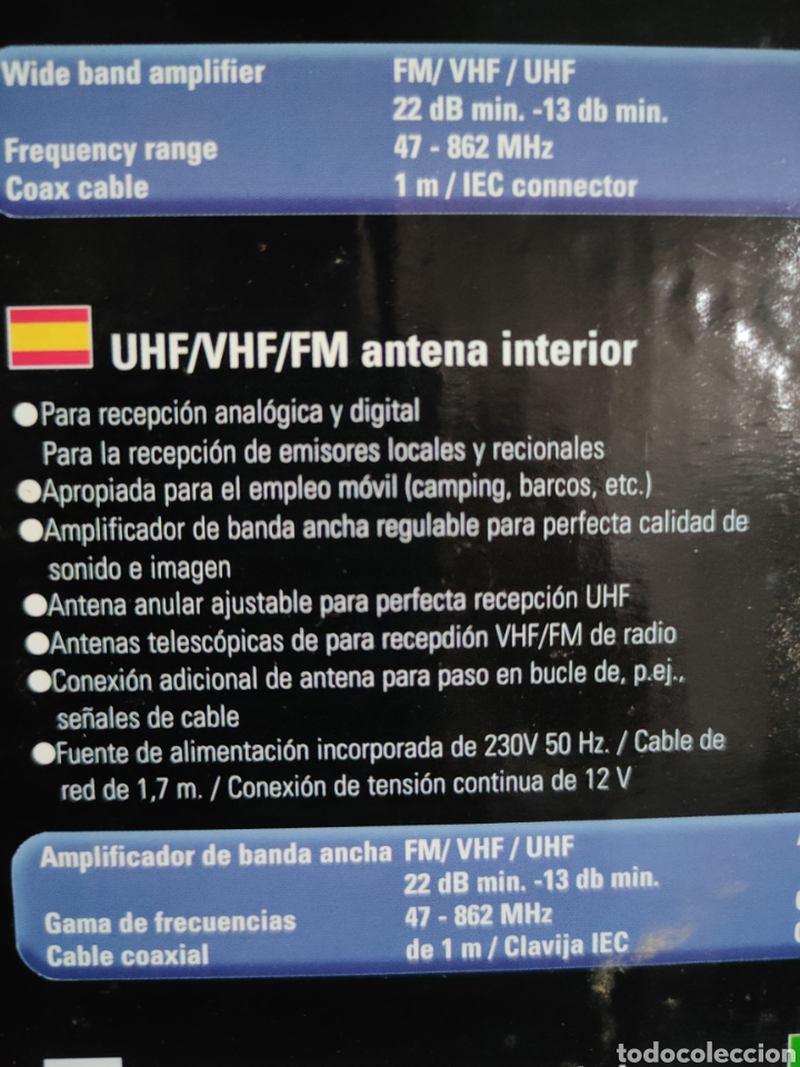 Segunda mano: Antena Analogica y digital - Foto 2