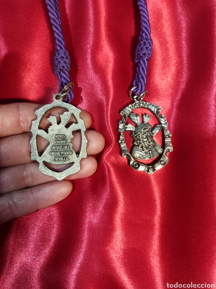 Segunda mano: 2 Medallas Jes&uacute;s del Gran poder - Foto 2