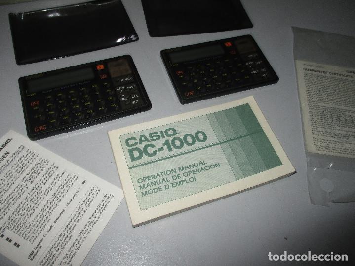 Segunda mano: lote 2 Calculadoras, CASIO DC-1000 BK DATA-CAL - Foto 2