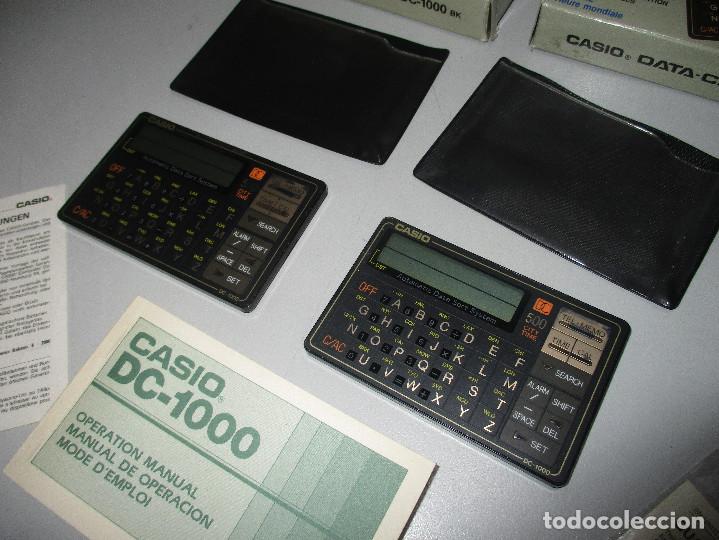 Segunda mano: lote 2 Calculadoras, CASIO DC-1000 BK DATA-CAL - Foto 4