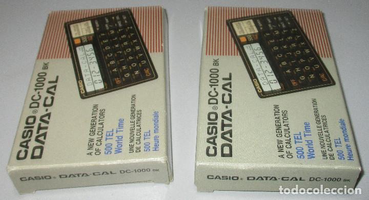 Segunda mano: lote 2 Calculadoras, CASIO DC-1000 BK DATA-CAL - Foto 10