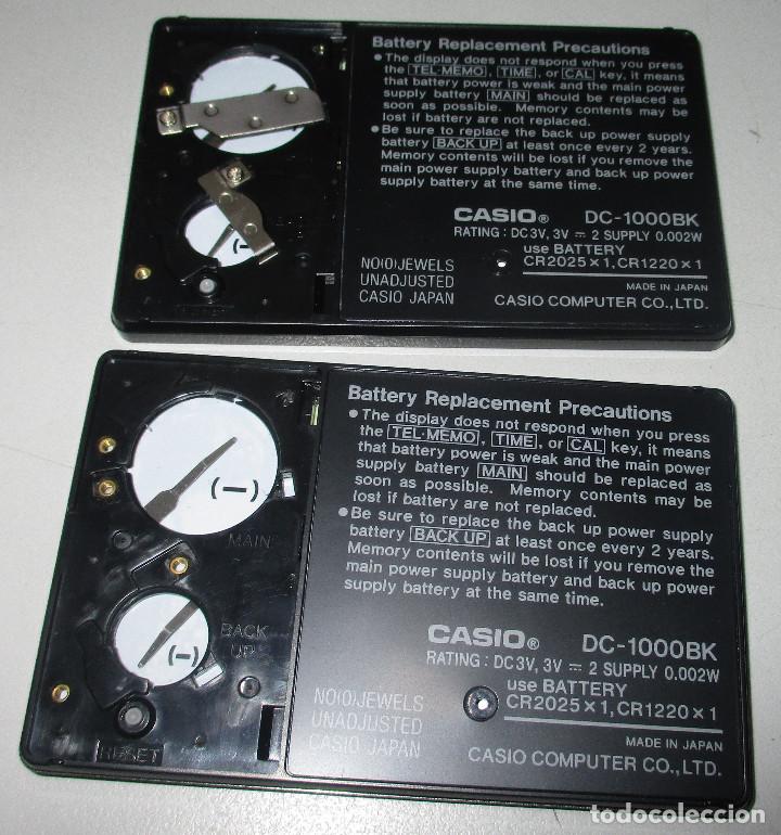 Segunda mano: lote 2 Calculadoras, CASIO DC-1000 BK DATA-CAL - Foto 5