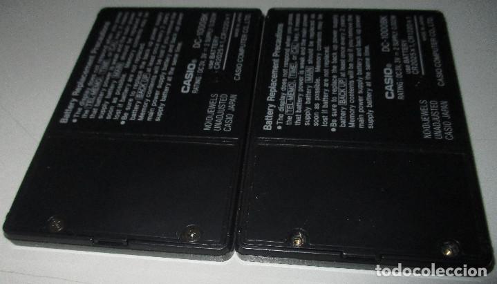 Segunda mano: lote 2 Calculadoras, CASIO DC-1000 BK DATA-CAL - Foto 8