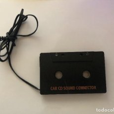 Segunda Mano: CASSETTE ADAPTADOR COCHE LECTOR DE CD. CAR CD SOUND CONNECTOR. AUDIO.. Lote 334862753