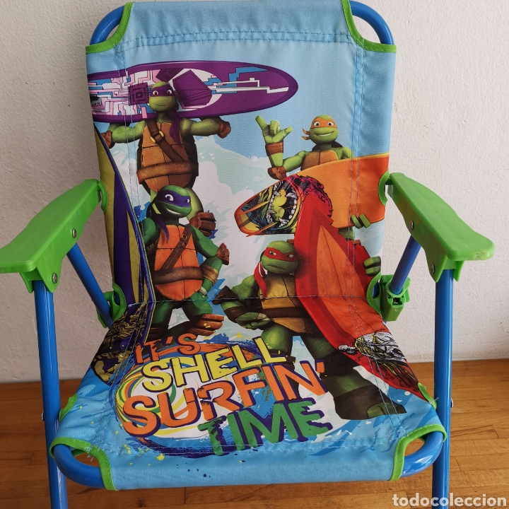 Segunda mano: Sillita infantil de camping de las Tortugas ninja. - Foto 2