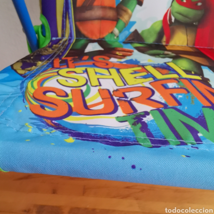 Segunda mano: Sillita infantil de camping de las Tortugas ninja. - Foto 3