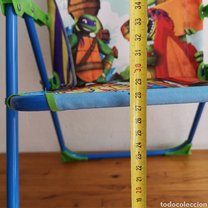 Segunda mano: Sillita infantil de camping de las Tortugas ninja. - Foto 8
