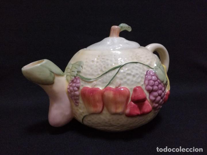 Segunda mano: TETERA CERAMINA - MOTIVO POMELO / FRUTAS - Foto 2