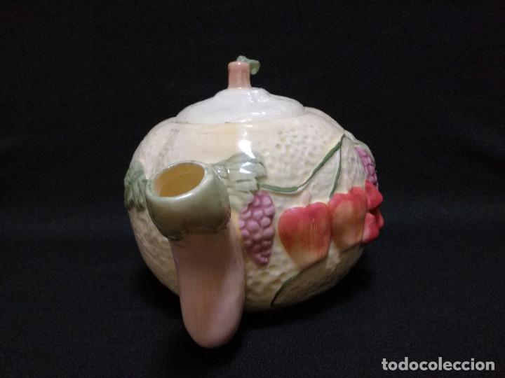Segunda mano: TETERA CERAMINA - MOTIVO POMELO / FRUTAS - Foto 3