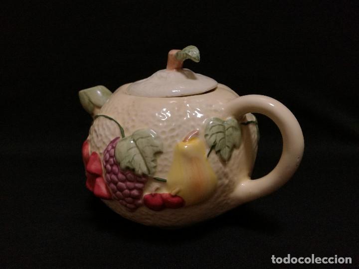 Segunda mano: TETERA CERAMINA - MOTIVO POMELO / FRUTAS - Foto 9