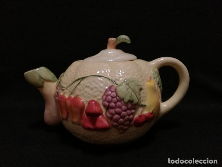 Segunda mano: TETERA CERAMINA - MOTIVO POMELO / FRUTAS - Foto 10